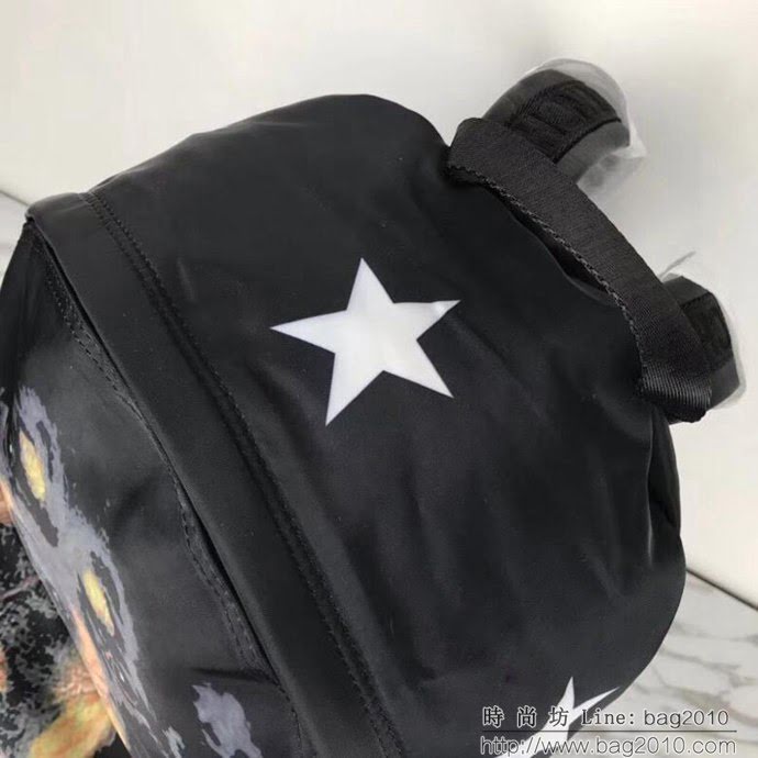 GlVENCHY紀梵希 原單 紀梵希雙肩包 火爆款 專櫃同步 黑色背包 6053453  tsg1142